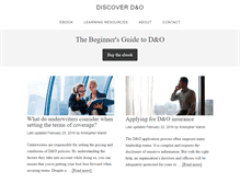 Tablet Screenshot of discoverdando.com